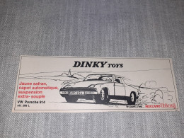 Publicité Dinky Toys - Publicités