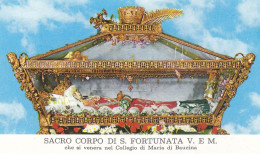 Santino Sacro Corpo Di S.fortunata V.e M. - Images Religieuses
