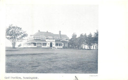 Sunningdale Golf Pavilion Old Postcard - Sonstige & Ohne Zuordnung