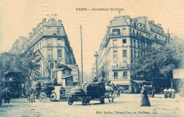 4V4Sb   Paris Carrefour Saint Ouen (vue Pas Courante Glaçée) - Other & Unclassified