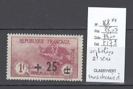 France - Yvert 168** - Orphelins 2eme Série - + 25 Sur 1 Fr + 1 Fr - Unused Stamps