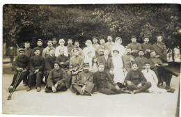 Photo Soldats Hopital Infirmières à Identifier - Zu Identifizieren