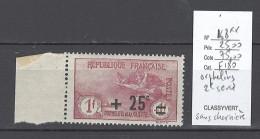 France - Yvert 168** - Orphelins 2eme Série - + 25 Sur 1 Fr + 1 Fr - Unused Stamps