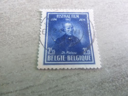 Belgique - Festival Film Juin 1947 - Gand - Val 3f.15 - Bleu Foncé - Oblitéré - Année 1947 - - Usati