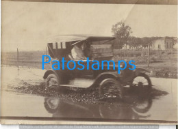 228903 ARGENTINA AUTOMOBILE OLD CAR AUTO AND MAN YEAR 1922 PHOTO NO POSTAL POSTCARD - Argentinië