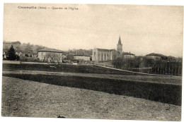 VILLAGE DE COMMELLE 38. LE QUARTIER DE L'EGLISE. TRES BON ETAT. - Andere & Zonder Classificatie