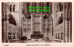 R358769 Truro Cathedral. The Reredos. W. H. S. Kingsway Real Photo Series - World