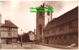 R358772 Stratford On Avon. The Falcon. Nash House. Guild Chapel And Grammar Scho - World