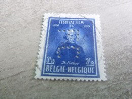 Belgique - Festival Juin 1947 - Perforé - Val 3f.15 - Bleu Foncé - Oblitéré - Année 1947 - - 1934-51