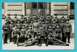 * Deutschland - Germany * (carte Photo à Identifier) Parole Petersburg 4 Comp 1915, Militaria, Soldat, Army, Accordeon - Sonstige & Ohne Zuordnung