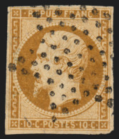 N°9a, Présidence 1852, 10c Bistre-brun, Oblitéré étoile De Paris - TB D'ASPECT - 1852 Luigi-Napoleone