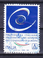 2021  PRESIDENZA ITALIANA UE  USATO - 2011-20: Afgestempeld