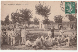 10 . MAILLY LE CAMP . LA SOUPE . SOLDATS . 1915 - Mailly-le-Camp