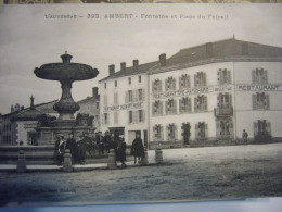 Place Du Foirail - Ambert