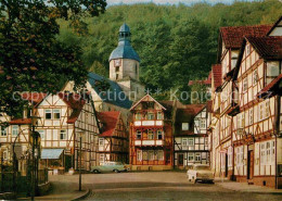 72788042 Bad Sooden-Allendorf Rhenanusplatz Mit Marienkirche Fachwerkhaeuser Bad - Bad Sooden-Allendorf