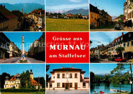 72788017 Murnau Staffelsee Teilansichten Saeule Alpenblick Murnau A.Staffelsee - Andere & Zonder Classificatie