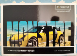 PUBLICITE AUTO VOITURE SMART ROADSTER COUPE - Advertising