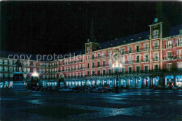 72787996 Madrid Spain Vista Nocturna De La Plaza Mayor Madrid - Andere & Zonder Classificatie