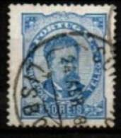 PORTUGAL     -    1882 .  Y&T N° 61B Oblitéré - Usado