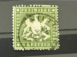 Württemberg Mi - Nr. 18 . Gestempelt . - Used