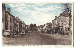 37  Sainte Maure De Touraine - Route Nationale - Altri & Non Classificati