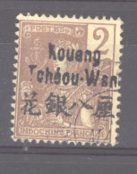 Kouang Tchéou   :  Yv  2  (o) - Used Stamps