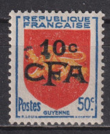 Timbre Neuf* De Réunion De 1949 YT 282 MH - Nuovi
