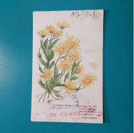 Cartolina Fiori. Viaggiata 1954 - Blumen