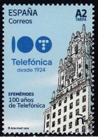 2024-ED. 5740- Efemérides. 100 Años De Telefónica- NUEVO - Nuevos