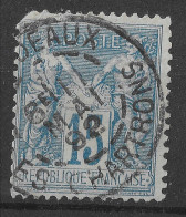 Lot N°29 N°90, Oblitéré Cachet à Date BORDEAUX LES CHARTRONS - 1876-1898 Sage (Type II)