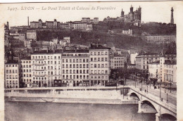 69 -  LYON - Le Pont Tilsilt Et Coteau De Fourviere - Sonstige & Ohne Zuordnung