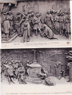 45 - Loiret - - Lot 4 Cartes -  ORLEANS - Bas Relief De La Statue De Jeanne D Arc - Orleans