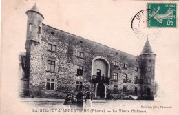 69 - Rhone - SAINTE FOY L ARGENTIERE - Le Vieux Chateau - Otros & Sin Clasificación