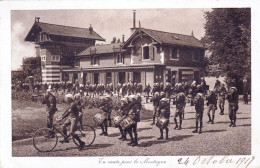 74 - CHENS Sur LEMAN - Hermancia - Colonies Vacances Du CHANTIER - Devant Le Chalet - En Route Pour La Montagne - Altri & Non Classificati