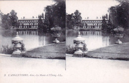 England - KEW - The Museum And The Tang - Stereoscopic Postcard - Other & Unclassified
