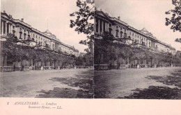 England - LONDON - Somerset House - Stereoscopic Postcard - Other & Unclassified