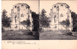 ALF - Chateau De Marienburg   - Bords De La Moselle - Stereoskopische Karte - Alf-Bullay