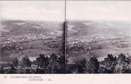 88 - Vosges - PLOMBIERES Les BAINS - Le Val D Ajol  -  Carte Stereoscopique - Plombieres Les Bains