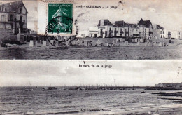 56 - Morbihan -  QUIBERON - La Plage - Le Port Vu De La Plage - Quiberon