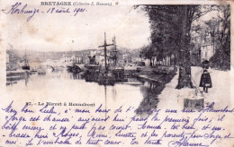 56 - Morbihan - HENNEBONT  - Le Blavet - Carte Precurseur - 1901 - Hennebont