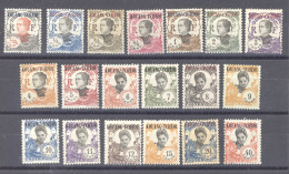 Kouang Tchéou   :  Yv  52-70  (*) , * - Unused Stamps