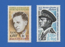 TAAF 291 + 292 NEUFS ** JEAN COULOMB + XAVIER-CHARLES RICHERT - Unused Stamps