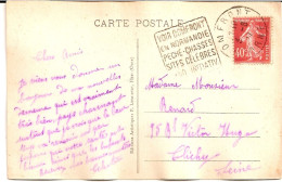 47I2 --- 61 DOMFRONT Daguin - Mechanical Postmarks (Advertisement)