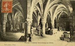 CPA (Seine Et Marne). PROVINS, Intérieur De La Grange Aux Dîmes - Provins