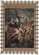 TCHAD, Peinture, Painting, RUBENS Majorité De Louis XIII (Bloc Oblitéré, Used) - Rubens
