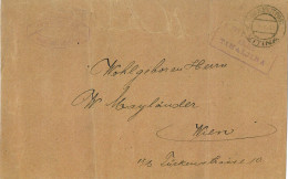 Bosnia-Herzegovina/Austria-Hungary, Letter-year 1913, Auxiliary Post Office/Ablage TIHALJINA, Type A1 - Bosnia And Herzegovina