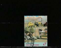 Nations Unies (Vienne) YT 250 Obl : Voiture Darraque , Locomotive Rocket - 1997 - Gebruikt