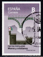2024-ED. 5738- Fiestas Populares. Moros Y Cristianos. AlcoiAlcoy- USADO - Used Stamps