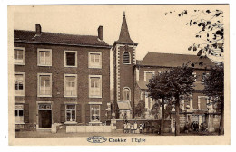 CHOKIER ( FLEMALLE - Wallonie)  L'Eglise - Animée - Non Circulée - Ed. Préaux Ghlin - Flémalle