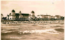 72786866 Binz Ruegen Strand Hotels Ferienheime Original Handabzug Binz - Andere & Zonder Classificatie